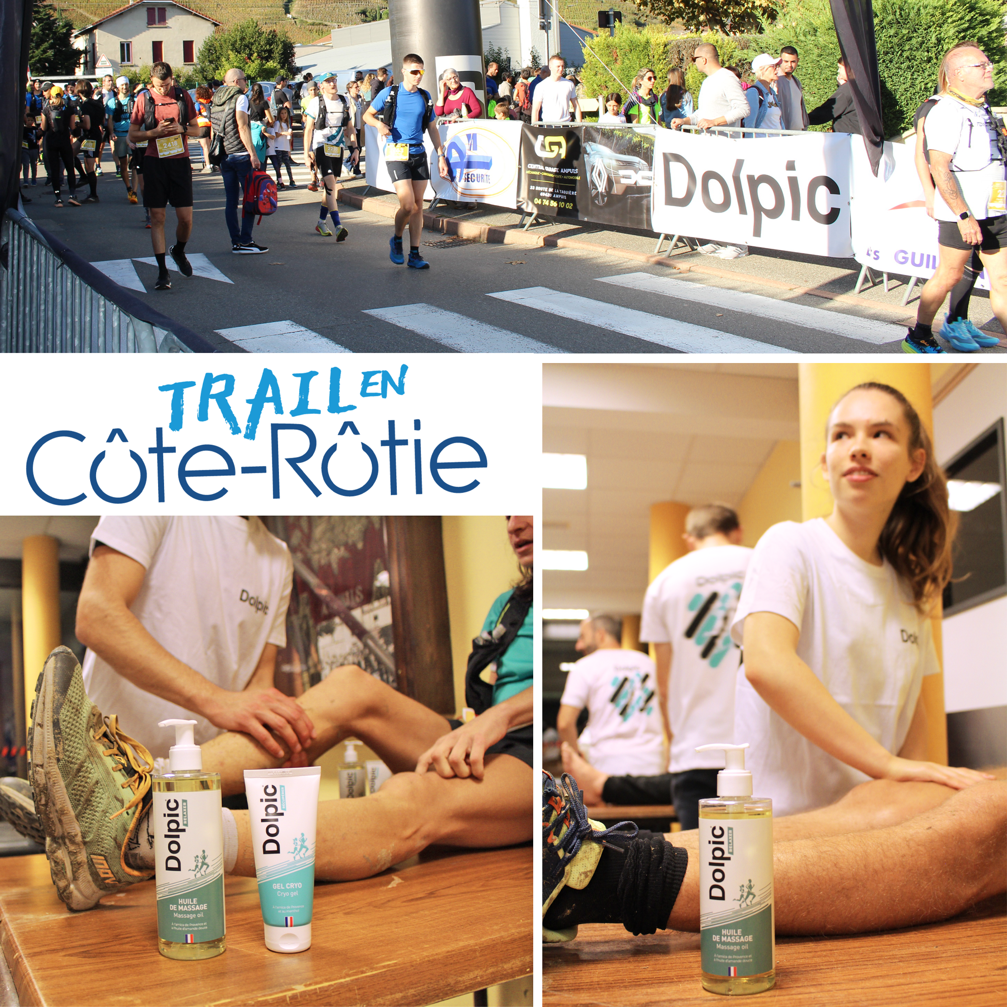 Dolpic sponsor du trail en Côte-Rôtie